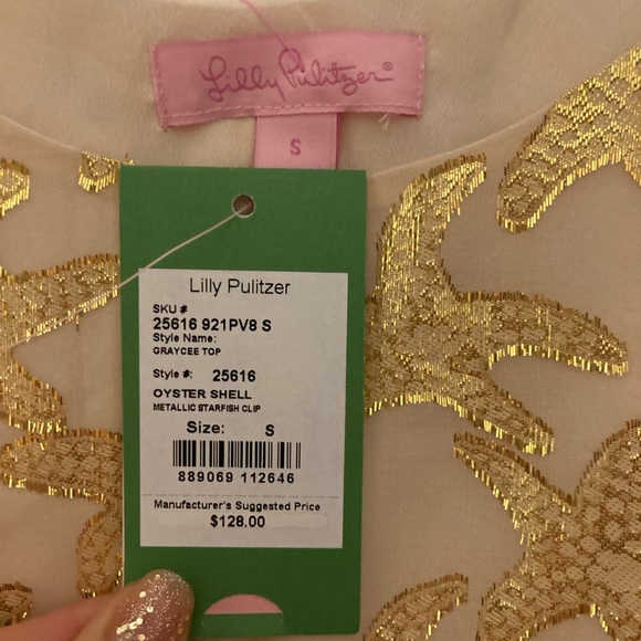 Brand new with tag, Lily Pulitzer top. - Picture 4 of 5